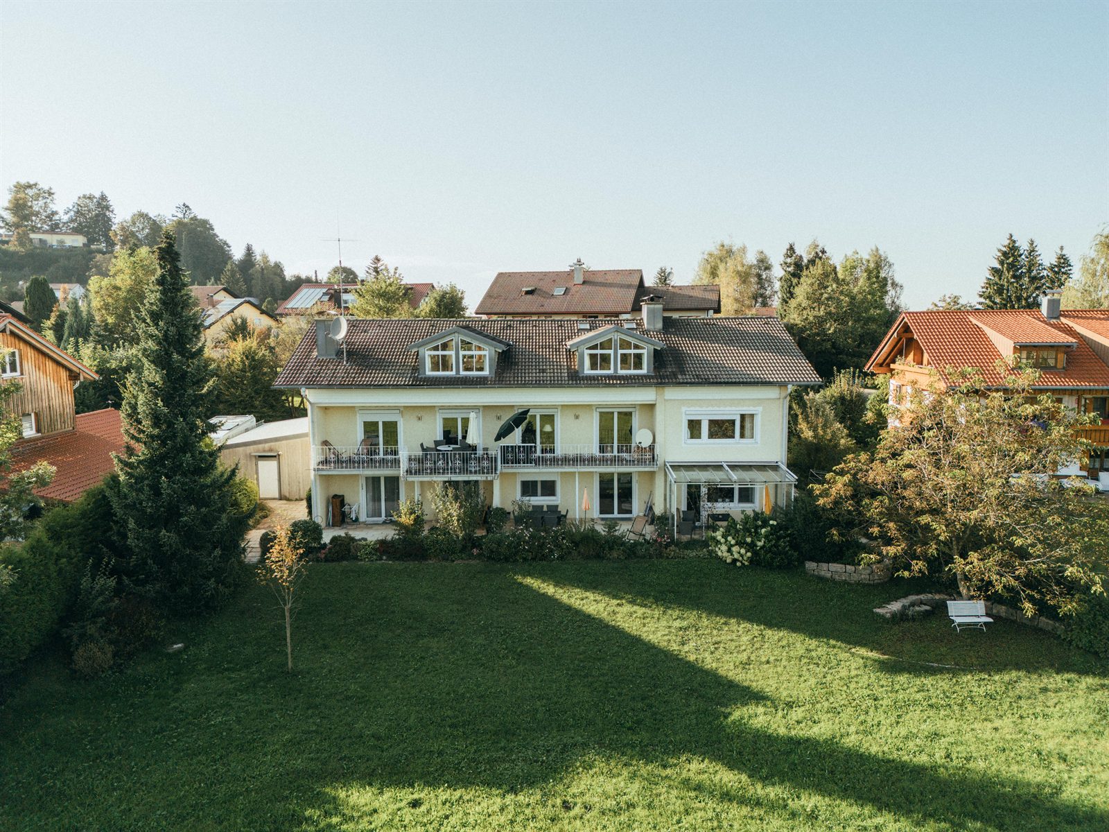 Das Blümele im Grünen